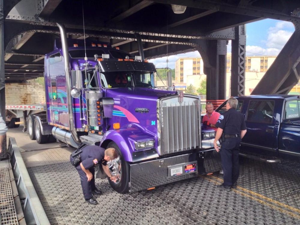 Truck-eating bridge